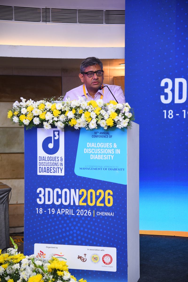 3DCON 2026 · 10th Annual Conference on Dialogues & Discussions in Diabesity · Chennai